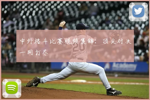 中外格斗比赛视频集锦：顶尖对决一网打尽